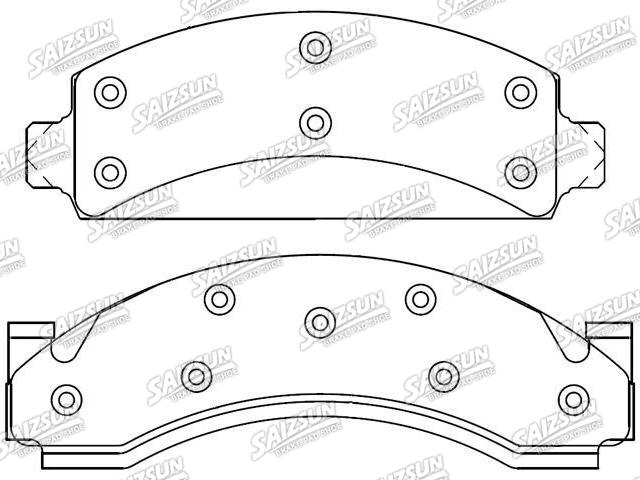 Brake Pad Set:D89-7024A