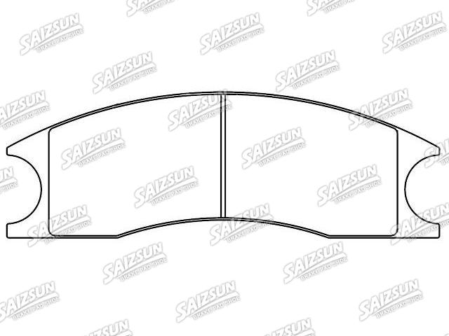 Brake Pad Set:D95-7030