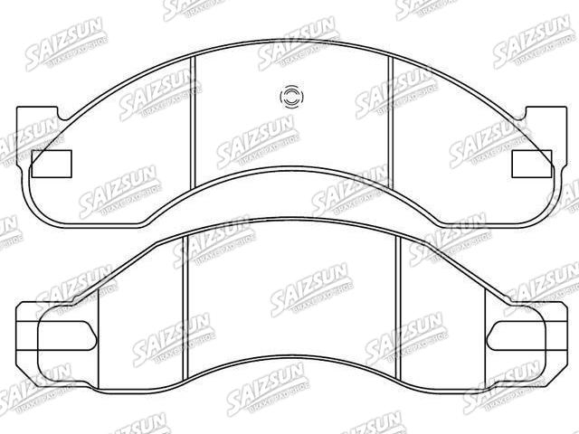 Brake Pad Set:D171-7098