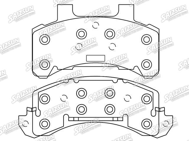 Brake Pad Set:D183-7070C