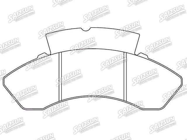 Brake Pad Set:D267-7172