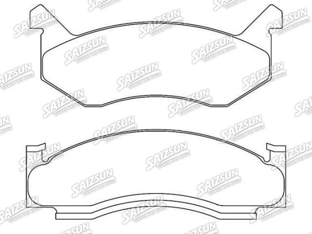 Brake Pad Set:D86-7019