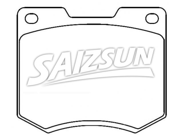 Brake Pad Set:D6RY-2001-A