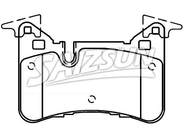 Brake Pad Set:005 420 90 20