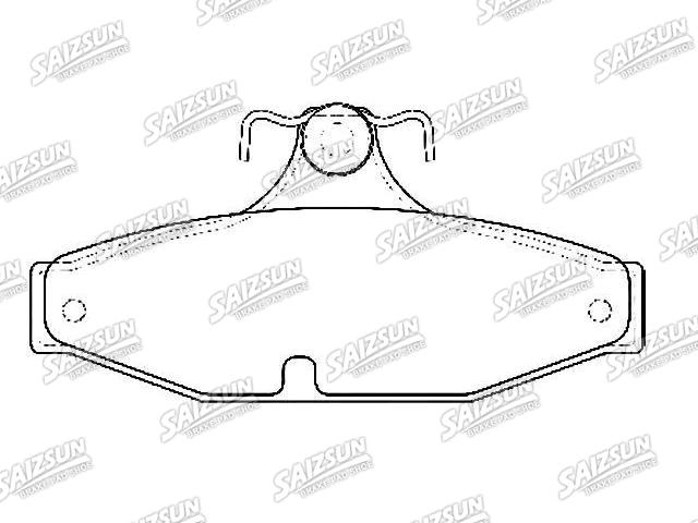 Brake Pad Set:DB1376