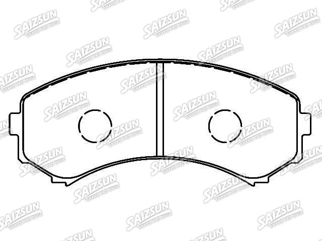 Brake Pad Set:S4YR-33-23Z