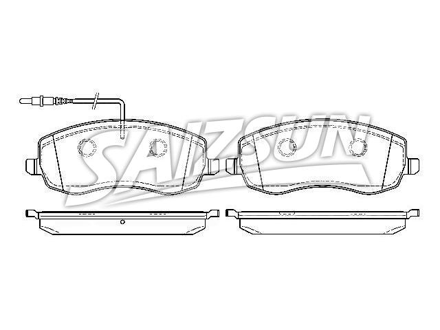 Brake Pad Set:4254.95
