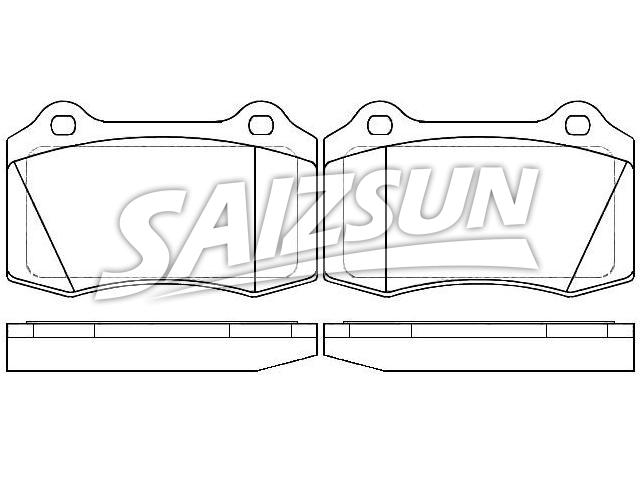 Brake Pad Set:1 329 156