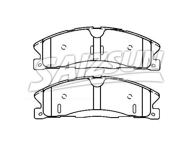Brake Pad Set:DG1Z-2001-D