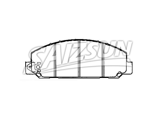 Brake Pad Set:04465-37280