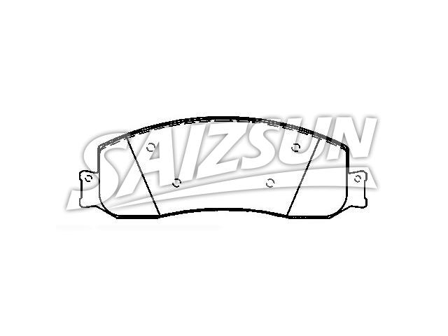 Brake Pad Set:BC3Z-2001-D