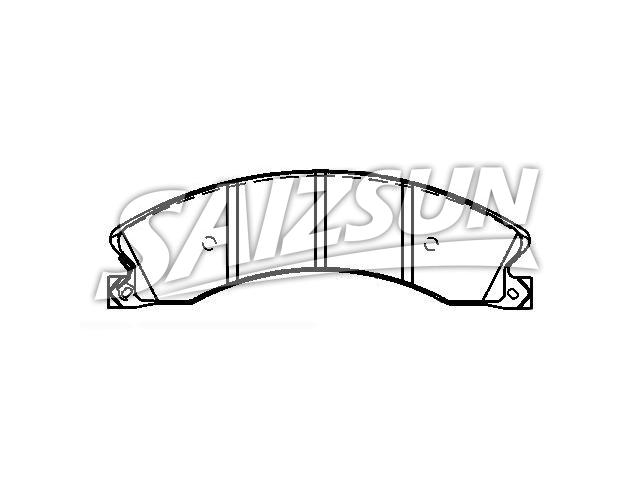 Brake Pad Set:22770745