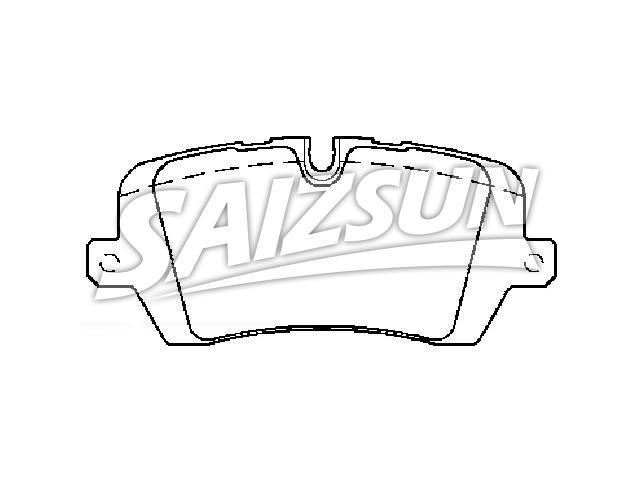 Brake Pad Set:LR036574