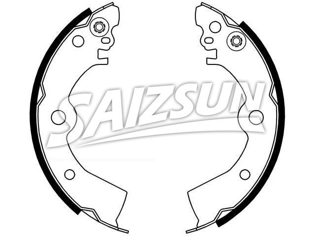 Brake Shoe Set:44060-F4125