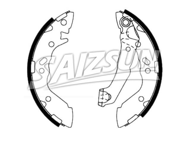 Brake Shoe Set:58305-02A00