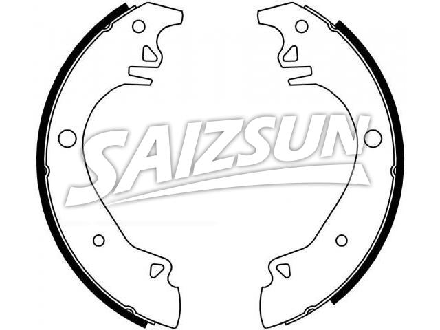 Brake Shoe Set:4238.86