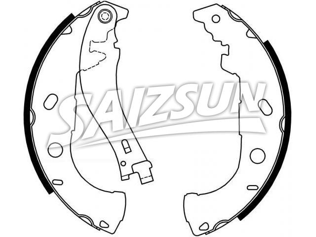 Brake Shoe Set:77362284