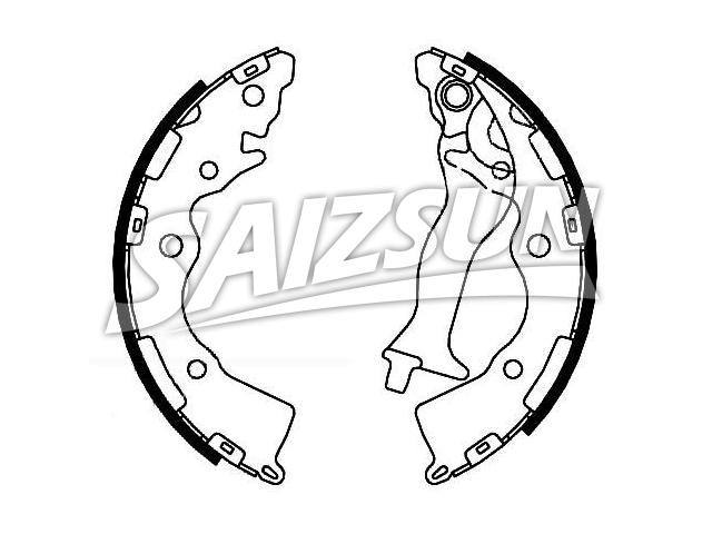 Brake Shoe Set:58305-1GA00