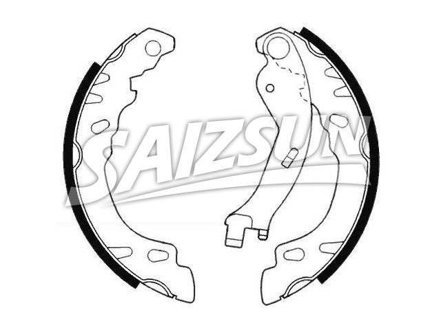 Brake Shoe Set:77362615