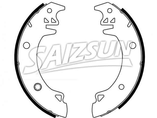 Brake Shoe Set:77 01 202 904