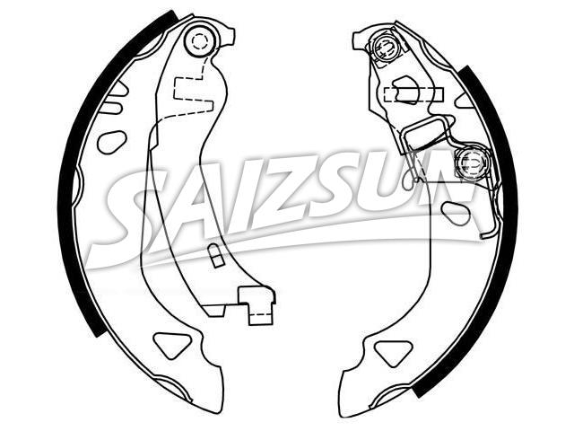 Brake Shoe Set:9947773