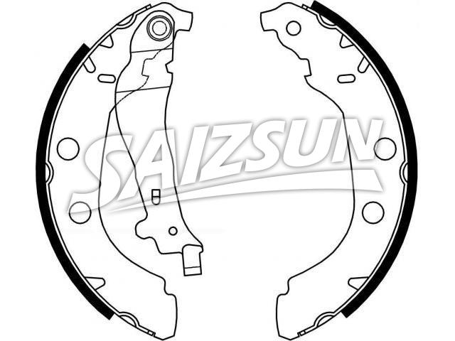 Brake Shoe Set:4241.J4