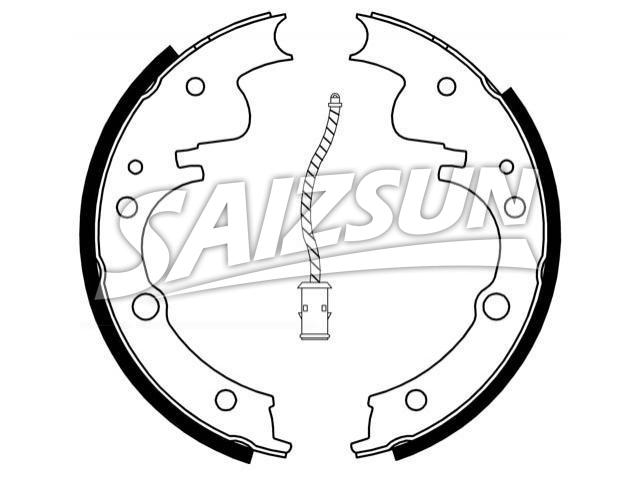 Brake Shoe Set:1906151