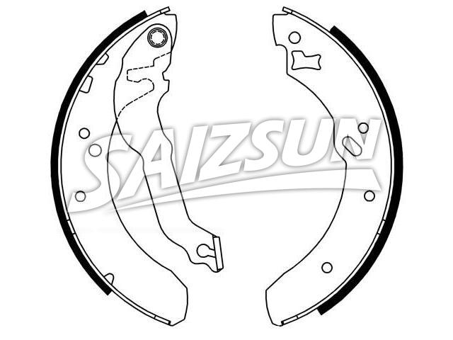 Brake Shoe Set:1 638 304