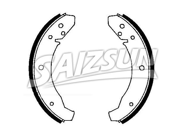 Brake Shoe Set:113 698 537