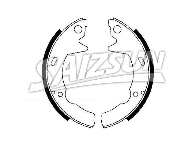 Brake Shoe Set:F2DZ-2200-B