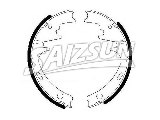 Brake Shoe Set:D9AZ 2200 B