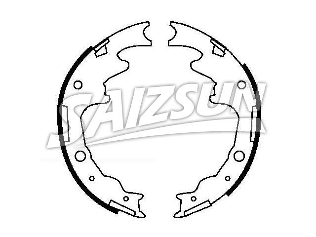 Brake Shoe Set:ZZM4-26-310