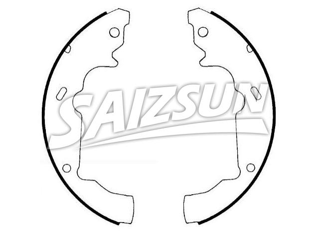 Brake Shoe Set:04495-08010