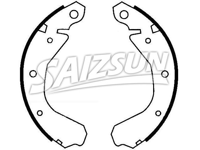 Brake Shoe Set:90272782