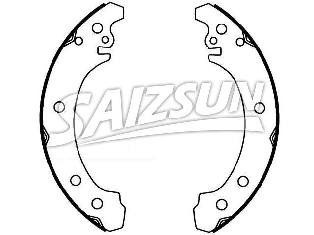 Brake Shoe Set:04495-02050