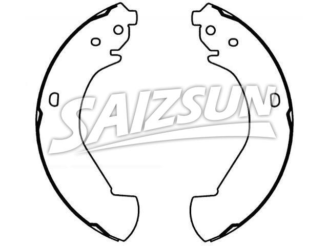 Brake Shoe Set:8-89058-906-0