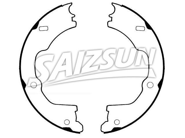 Brake Shoe Set:F81Z-2648-BB