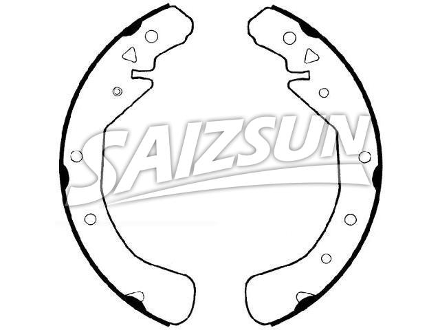 Brake Shoe Set:21019008