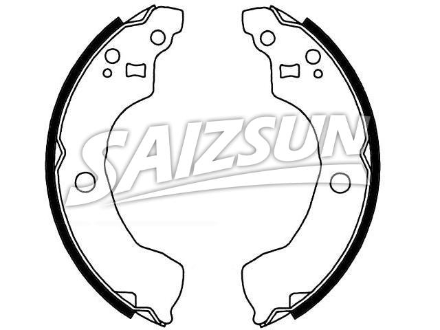 Brake Shoe Set:44060-4Z025