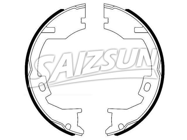 Brake Shoe Set:5C3Z-2648-AA