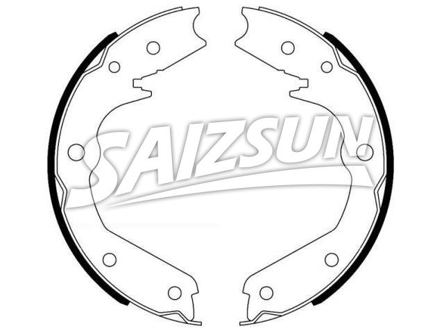 Brake Shoe Set:8-97120-760-0