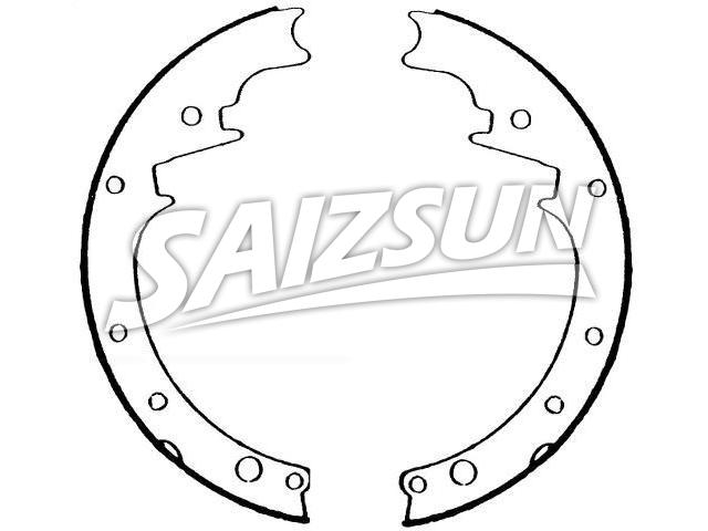 Brake Shoe Set:1154137