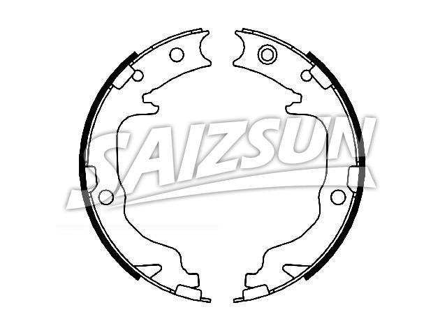 Brake Shoe Set:4800A022