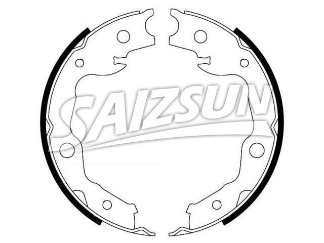 Brake Shoe Set:46540-42010