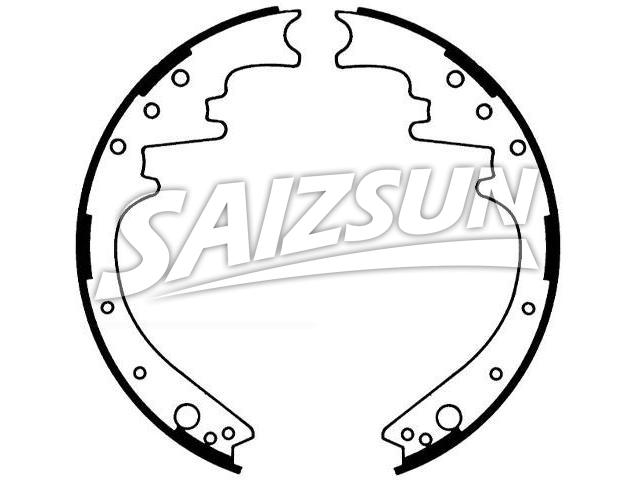 Brake Shoe Set:3621968