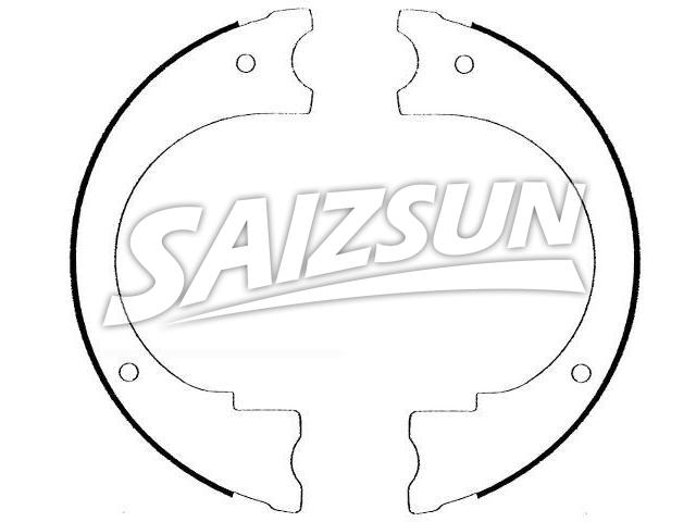 Brake Shoe Set:15661993