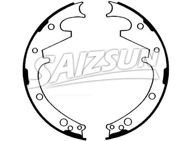 Brake Shoe Set:498-2106