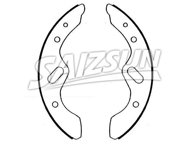 Brake Shoe Set:S614-1419