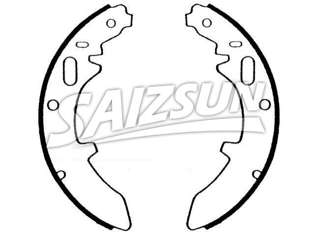 Brake Shoe Set:422-8129