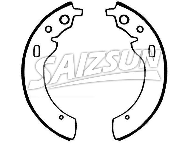 Brake Shoe Set:459-8116
